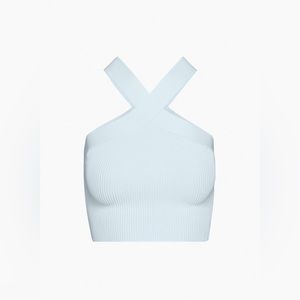 Babaton Sculpt Knit Criss Cross Cropped Tank